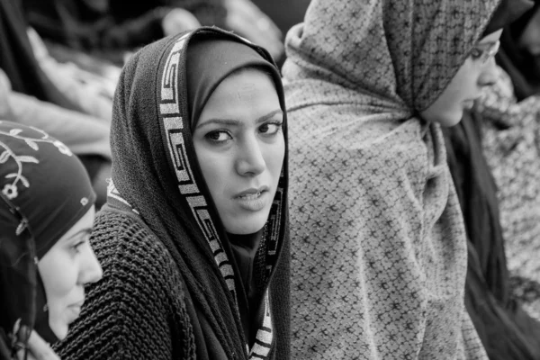 Muslim Syiah dalam parade festival Ashura — Stok Foto