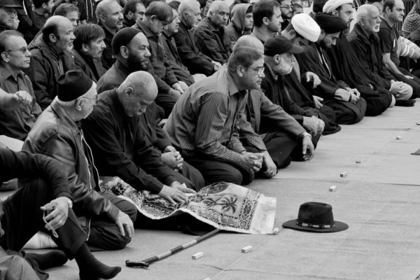 Şii Müslümanlar Aşure Festivali geçit — Stok fotoğraf