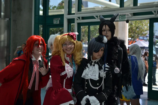 Hayranları kostüm la anime Expo 2012 — Stok fotoğraf