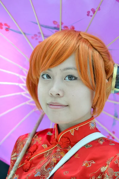 Fans in costume at an LA Anime Expo 2012 — Stock Photo, Image