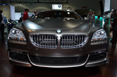 BMW Gran Coupe - LA Auto Show 11-30-2012 - Convention Center - Los Angeles clipart