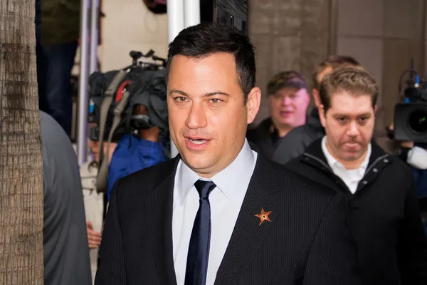 Jimmy Kimmel at the Hollywood Walk of Fame — Stock Photo, Image