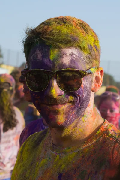 Celebrate Holi Festival Of Colors — Stock Photo, Image