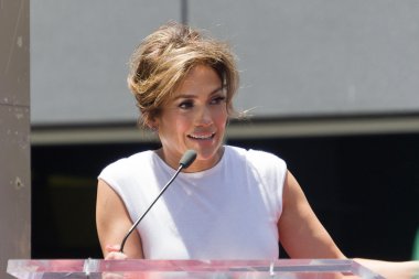 Jennifer lopez, hollywood walk of fame töreni