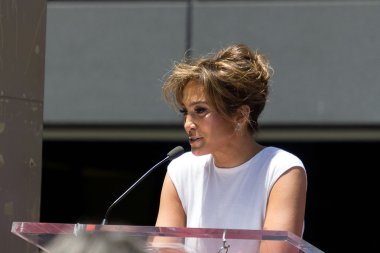 Jennifer lopez, hollywood walk of fame töreni