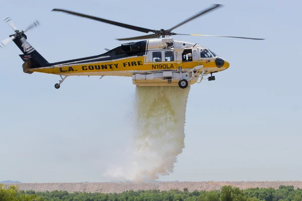 Amerikanen heroes flyguppvisning - l.a. 2013 — Stockfoto