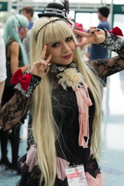 Los angeles, ca - kostüm la anime Expo 2013 Temmuz 5 fan