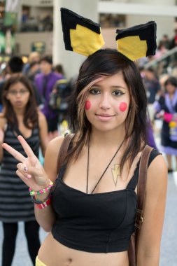 Los angeles, ca - kostüm la anime Expo 2013 Temmuz 5 fan