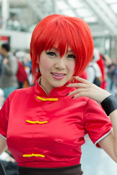 LOS ANGELES, CA - JULY 5 Fan in costume at an LA Anime Expo 2013 — Stock Photo, Image