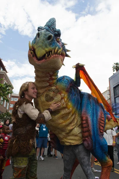 Drache auf der Comic Con 2013 — Stockfoto