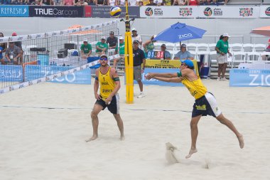 asics world Series plaj voleybolu 2013 sporcular