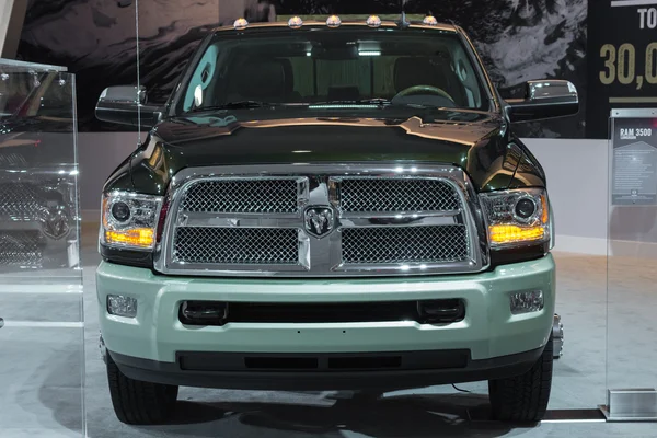 RAM 3500 Longhorn truck on display at the LA Auto Show. — Stock Photo, Image