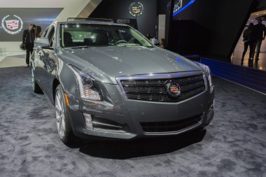 Cadillac cts 4 araba la auto Show'da sergilenen.