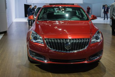 Buick regal t araba la auto Show'da sergilenen.