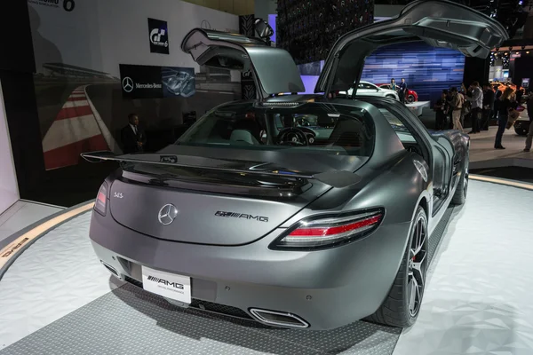 Mercedes SLS AMG GTdisplay en el LA Auto Show . — Foto de Stock