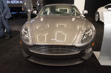 Aston martin db9 araba la auto Show'da sergilenen.