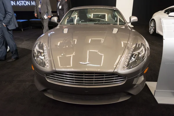 Aston Martin DB9 car on display at the LA Auto Show. — Stock Photo, Image