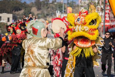 golden dragon parede sırasında Çin ejderha.