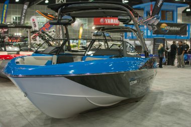 7 Şubat 2014 tarihinde los angeles boat Show'da sergilenen tekne