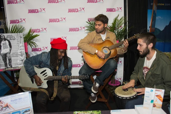 Daniel Bambaata Marley singer is the grandson of Bob Marley and — Stock Photo, Image