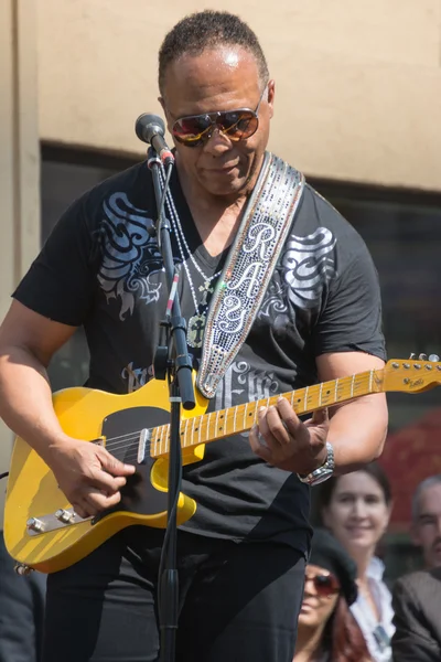 Ray Parker Jr honored  on the Hollywood Walk of Fame — Stock Photo, Image