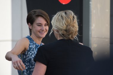 Kate winslet ve shailene woodley Şöhret Kaldırımı