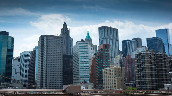 New York'un manhattan cityscape — Stok fotoğraf