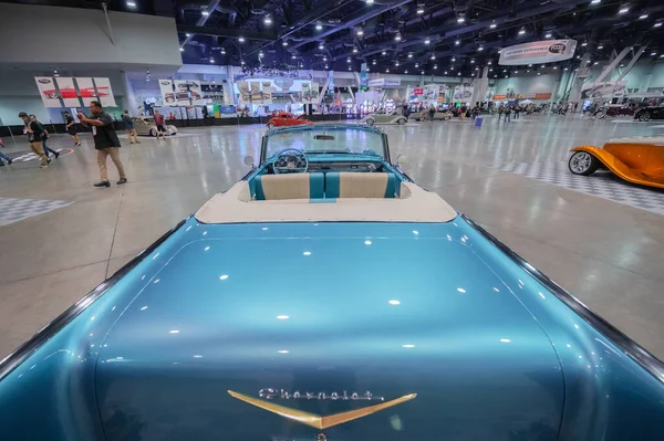 Las Vegas Abd Kasım 1957 Chevrolet Bel Air Restomod Chip — Stok fotoğraf