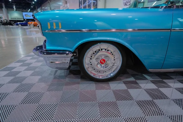 Las Vegas Abd Kasım 1957 Chevrolet Bel Air Restomod Chip — Stok fotoğraf