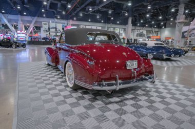 Las Vegas, ABD, 5 Kasım 2021: 1939 Cadillac Chip Foose 'un Özel Madam X' i SEMA Show 'da sergilendi.