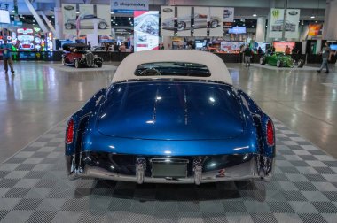 Las Vegas, ABD, 5 Kasım 2021: 1948 Cadillac EldoRod by Chip Foose SEMA Show 'da sergilendi.