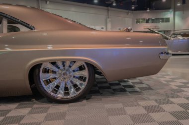Las Vegas, ABD - 5 Kasım 2021: by Chip Foose SEMA Show 'da sergilendi
