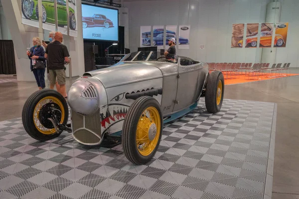 ラスベガス 2021年11月5日 1932年フォード ハイボーイ ロードスター チップ フォースがSemaショーで展示された — ストック写真