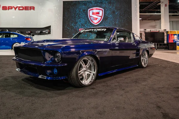 Las Vegas Eua Novembro 2021 Ford Mustang Apresentou Sema Show — Fotografia de Stock