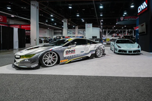 Las Vegas Usa Novembre 2021 Bmw Mostra Sema Show — Foto Stock