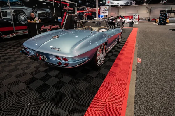 Лас Вегас Сша Ноября 2021 Года Кабриолет Chevrolet Corvette 1967 — стоковое фото