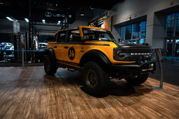 Las Vegas Usa Novembre 2021 2021 Ford Bronco Badlands Mostra — Foto Stock