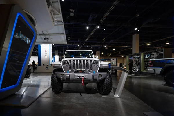 Las Vegas Usa November 2021 Jeep Wrangler 4Xe Concept Bemutatta — Stock Fotó
