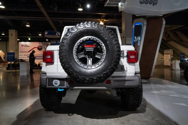 Las Vegas Eua Novembro 2021 Jeep Wrangler 4Xe Concept Exibido — Fotografia de Stock