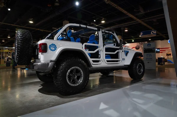 Las Vegas Eua Novembro 2021 Jeep Wrangler 4Xe Concept Exibido — Fotografia de Stock