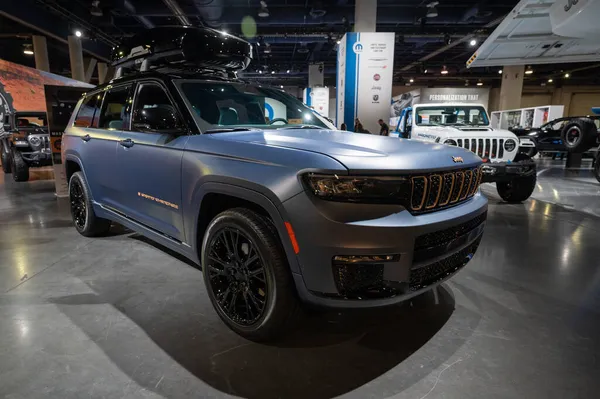 Las Vegas Eua Novembro 2021 Jeep Grand Cherokee Breckenridge Apresentou — Fotografia de Stock