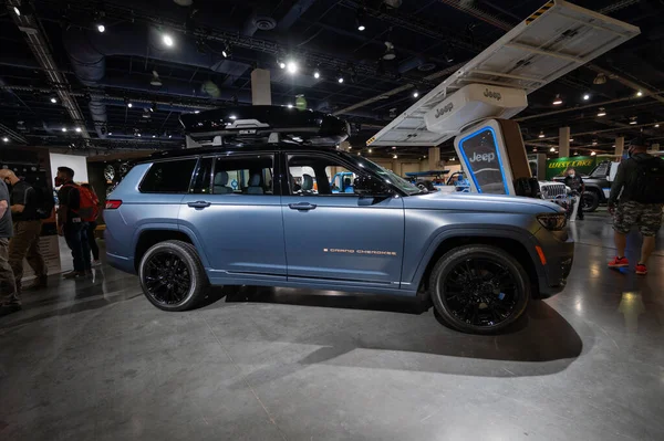 Las Vegas Usa Novembre 2021 Jeep Grand Cherokee Breckenridge Mostra — Foto Stock