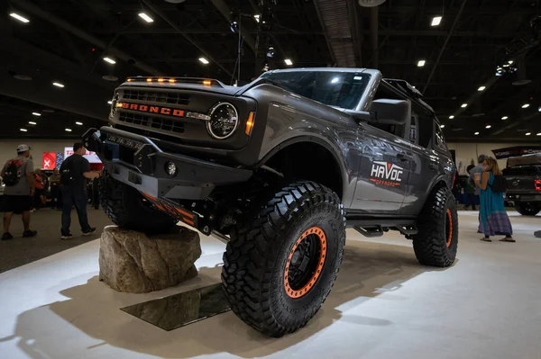 Las Vegas Usa Novembre 2021 Ford Bronco Black Diamond Mostra — Foto Stock