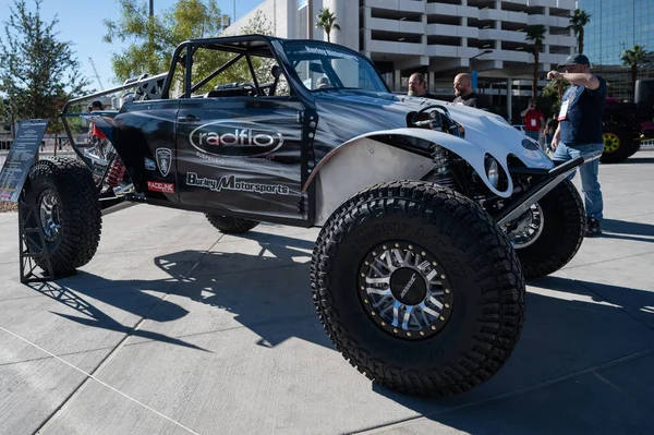 Las Vegas, ABD - 4 Kasım 2021: Baja Buggy Prerunner SEMA Show 'da sergilendi.
