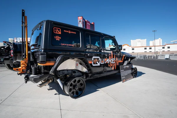 Las Vegas Usa Novembre 2021 Jeep Gladiator Mostra Sema Show — Foto Stock