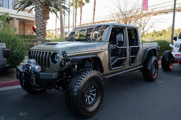 Las Vegas Usa Listopadu 2021 Jeep Gladiator Předvedl Výstavě Sema — Stock fotografie