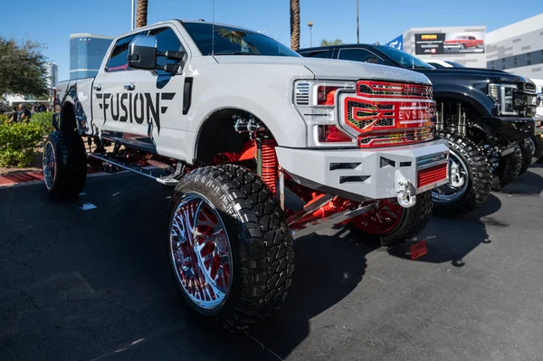 Las Vegas Usa November 2021 Största Pickupen Sema Show — Stockfoto