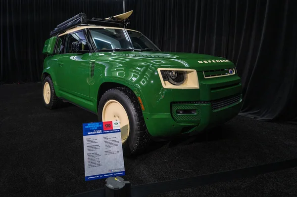 Los Angeles Usa Novembre 2021 Imbattuto 2021 Land Rover Defender — Foto Stock
