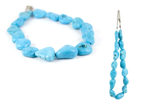 Turquoise Necklace — Stock Photo, Image