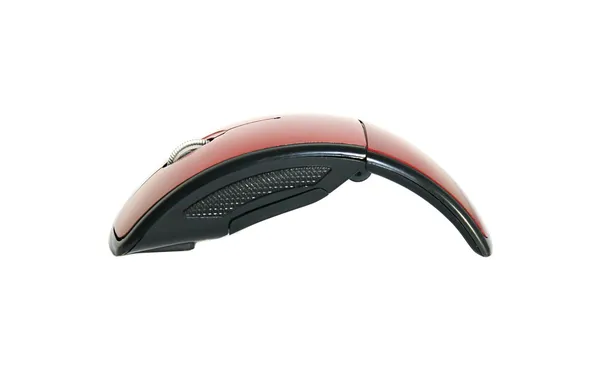 Red Wireless Mouse (L) — Stock Photo, Image
